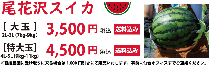 尾花沢スイカ